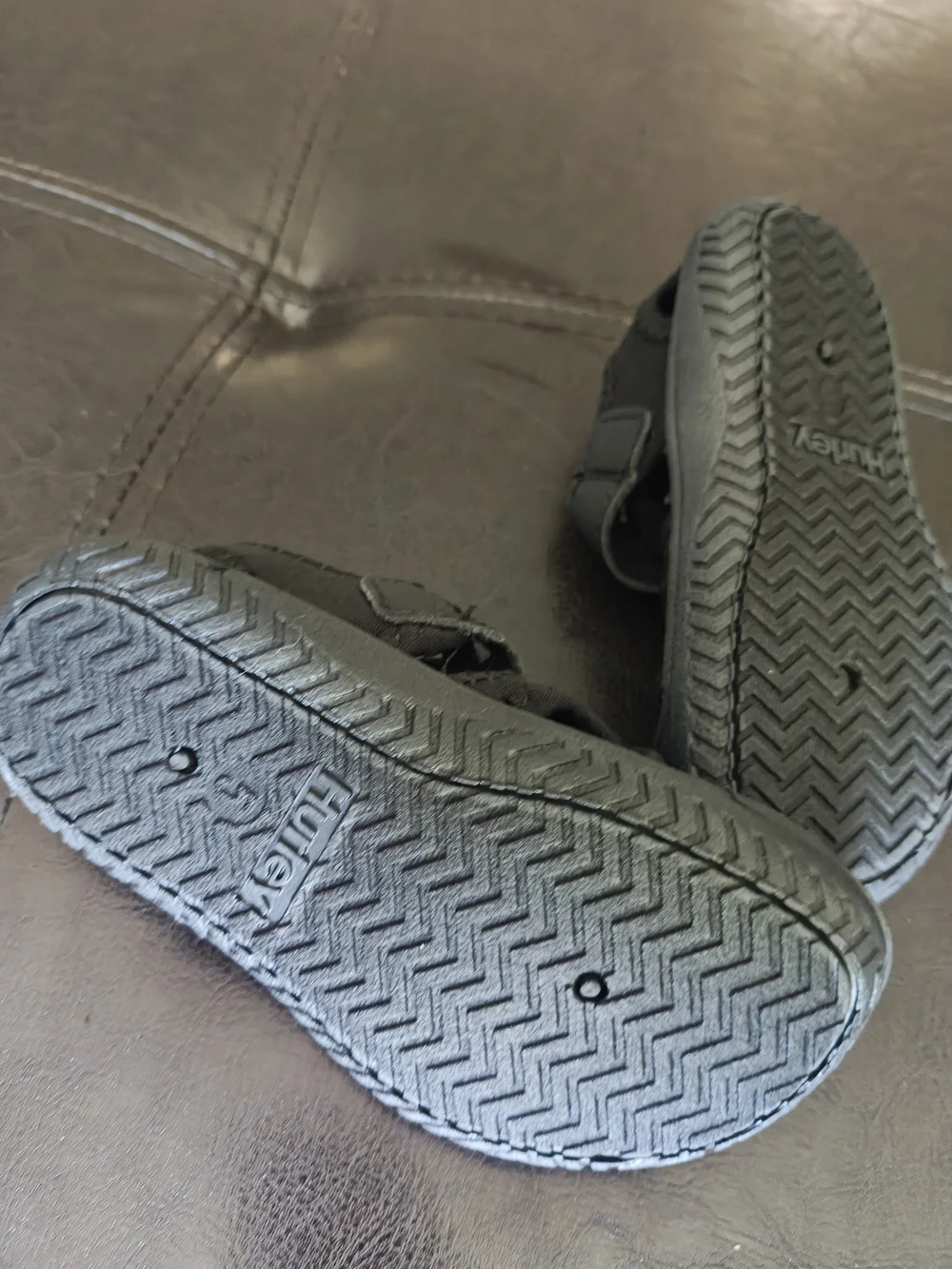 Hurley Kona Toddler - Black and Lime Water Sandals